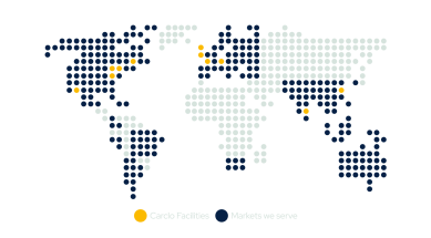 SJ Carclo Map